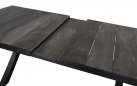 Rozkładany stół aluminiowy CASTILLA 204-264 ciemnoszary z blatem ceramicznym, beżowym