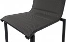 MILAZZO Stół barowy 150×75 aluminium antracyt blat HPL szary