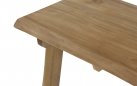 Ławka ogrodowa BOOMS teak rustykalna 2‑osobowa 130×63×100 cm