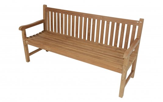 Ławka ogrodowa z drewna tekowego 180 cm