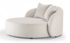 Leżanka ogrodowa w jasnobeżowa COSY Daybed Olefin