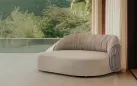 Łóżko ogrodowe z grubym materacem NEST Daybed