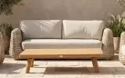 Luksusowa sofa ogrodowa trzyosobowa z technorattanu wakkanda tierra outdoor