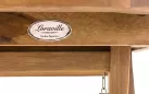 Okrągły stolik z drewna teak średnica 50 cm marao