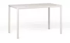 Jasny beż stół ogrodowy aluminiowy z blatem hpl 120x70 pijave nardi