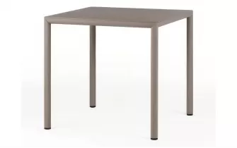Tortora stół ogrodowy aluminiowy z blatem hpl 80x80 pijave nardi