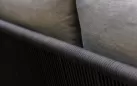 Aluminiowy narożnik ogrodowy grafitowy NUBA 