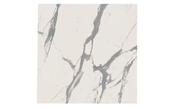 Kwadratowy blat do stolików horeca ogrodowych 80 x 80 cm HPL marmo