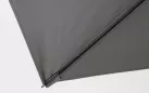 Ogrodowy parasol z nogą boczną 3 x 3 m antracyt poszycie antracyt Porto bizzotto