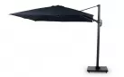 Parasol ogrodowy noga boczna antracyt 3x4 m | poszycie Spuncrylic antracyt