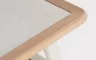 Nowoczesny komplet wypoczynkowy aluminiowy ogrodowy beżowy z sofą 3os. leonida bizzotto