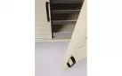 Jasnobeżowa szafka ogrodowa kuchenna z blatem kamiennym 120 cm aria bizzotto