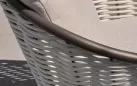 Zestaw ogrodowy wypoczynkowy ciemnobrązowy z sofą trzyosobową premium aluminiowy technorattan pine key Applebee