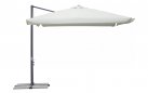 Kremowy parasol ogrodowy noga boczna 3x3 ISLETA