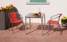 kwadratowy-stolik-aluminiowy-bistro UGGIO 70x70