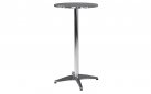 Stół batowy do kawiarni wysoki śr. 60 cm aluminiowy MOSCA