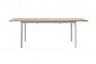 Rozkładany stół ogrodowy 150-210x90 cm ANELLE biały